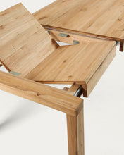 Load image into Gallery viewer, Briva extendable table with a natural oak wood finish, 180 (230) x 90 cm - image 7