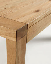 Load image into Gallery viewer, Briva extendable table with a natural oak wood finish, 180 (230) x 90 cm - image 8