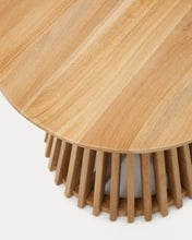 Load image into Gallery viewer, Jeanette round solid teak wood side table, Ø 50 cm - image 6