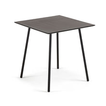 Load image into Gallery viewer, Mathis cement fibre with steel legs with black finish 75 x 75 cm