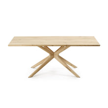 Load image into Gallery viewer, Armande oak veneer table with white wash finish 200 x 100 cm - image 2