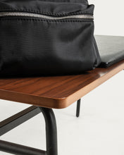 Load image into Gallery viewer, Carabel bench in steel and walnut veneer, 100 cm - image 5