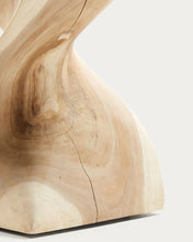 Load image into Gallery viewer, Hakon solid rain tree wood side table, 30 x 30 cm - image 5