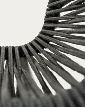 Load image into Gallery viewer, Lambton stackable chair in black rope and steel with black finish - image 7