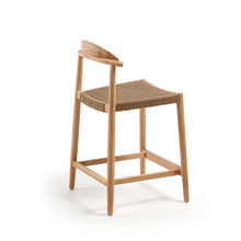 Load image into Gallery viewer, Nina stool in solid acacia wood height 62 cm - image 3