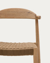 Load image into Gallery viewer, Nina stool in solid acacia wood height 62 cm - image 7
