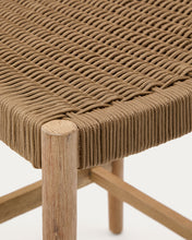 Load image into Gallery viewer, Nina stool in solid acacia wood height 62 cm - image 8