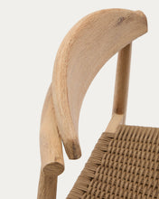 Load image into Gallery viewer, Nina stool in solid acacia wood height 62 cm - image 10