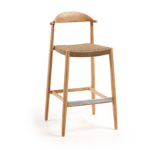 Load image into Gallery viewer, Nina stool in solid acacia wood, height 76 cm FSC 100%
