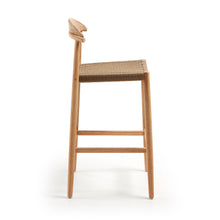 Load image into Gallery viewer, Nina stool in solid acacia wood, height 76 cm FSC 100% - image 2
