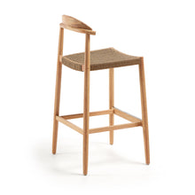Load image into Gallery viewer, Nina stool in solid acacia wood, height 76 cm FSC 100% - image 3