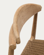 Load image into Gallery viewer, Nina stool in solid acacia wood, height 76 cm FSC 100% - image 8