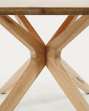 Load image into Gallery viewer, Armande oak veneer table with white wash finish 180 x 90 cm - image 6