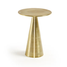 Load image into Gallery viewer, Rhet metal side table with gold finish, Ø 39 cm