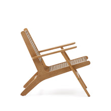 Load image into Gallery viewer, Grignoon chair, made from solid acacia wood and woven wicker FSC 100% - image 3