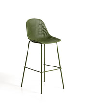 Load image into Gallery viewer, Quinby green outdoor stool 75cm
