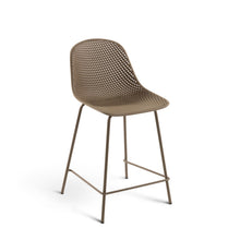 Load image into Gallery viewer, Quinby outdoor stool in beige, height 65 cm
