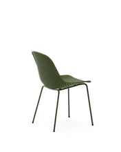 Load image into Gallery viewer, Quinby outdoor chair with green steel legs - image 3