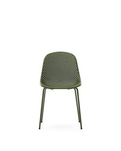 Load image into Gallery viewer, Quinby outdoor chair with green steel legs - image 4