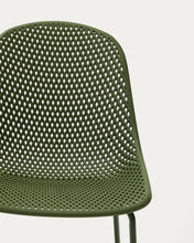 Load image into Gallery viewer, Quinby outdoor chair with green steel legs - image 7