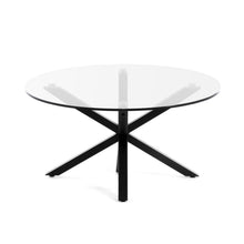 Load image into Gallery viewer, Argo coffee table glass black Ø 82 cm