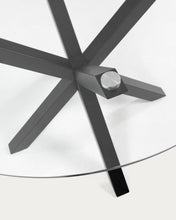 Load image into Gallery viewer, Argo coffee table glass black Ø 82 cm - image 4