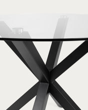 Load image into Gallery viewer, Argo coffee table glass black Ø 82 cm - image 5