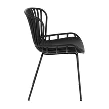 Load image into Gallery viewer, Surpik chair with steel legs in black finnish - image 2