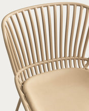 Load image into Gallery viewer, Surpik chair with steel legs in beige finnish - image 7