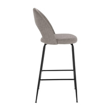 Load image into Gallery viewer, Mahalia light grey stool height 63 cm FSC 100% - image 3