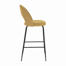 Load image into Gallery viewer, Mahalia mustard-yellow stool height 63 cm FSC 100% - image 3