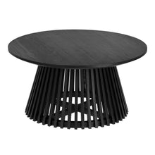 Load image into Gallery viewer, Jeanette Ø 80 cm black coffee table