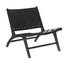 Load image into Gallery viewer, Black Calixta armchair