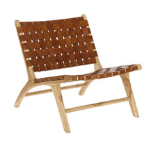Load image into Gallery viewer, Brown Calixta armchair