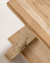 Load image into Gallery viewer, Safara solid recycled teak bench 100 cm - image 5