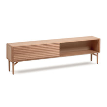Load image into Gallery viewer, Lenon 2 door solid wood and oak veneer TV stand, 200 x 57 cm, FSC MIX Credit - image 5