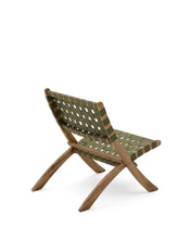 Load image into Gallery viewer, FSC 100% green cord and solid acacia wood Chabeli folding chair - image 3
