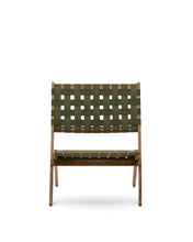 Load image into Gallery viewer, FSC 100% green cord and solid acacia wood Chabeli folding chair - image 4