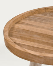 Load image into Gallery viewer, Glenda round solid teak wood coffee table, Ø 55 cm - image 7
