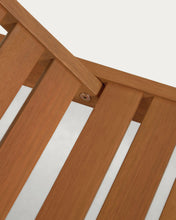 Load image into Gallery viewer, Beila solid eucalyptus wood outdoor sun lounger, FSC 100% - image 9