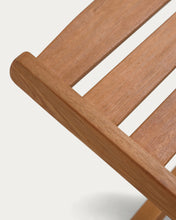 Load image into Gallery viewer, Beila solid eucalyptus wood outdoor sun lounger, FSC 100% - image 12