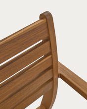 Load image into Gallery viewer, Hanzel stackable outdoor chair in FSC 100% solid acacia wood - image 9