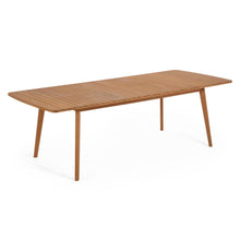 Load image into Gallery viewer, Hanzel extendable garden table in solid eucalyptus, 183 (240) x 100 cm FSC 100% - image 2