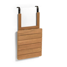 Load image into Gallery viewer, Amarillis folding balcony table made from solid acacia wood, 40 x 42 cm FSC 100% - image 2