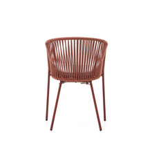 Load image into Gallery viewer, Yanet terracotta rope chair with galvanised steel legs - image 9
