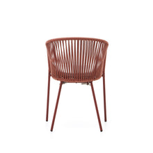 Load image into Gallery viewer, Yanet terracotta rope chair with galvanised steel legs - image 10