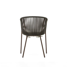 Load image into Gallery viewer, Yanet green rope chair with galvanised steel legs - image 10