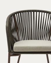 Load image into Gallery viewer, Yanet green rope chair with galvanised steel legs - image 12