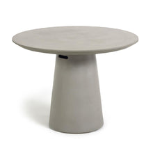 Load image into Gallery viewer, Itai outdoor round cement table, Ø 120 cm