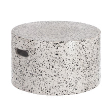 Load image into Gallery viewer, Jenell outdoor terrazzo coffee table in white, Ø 52 cm
